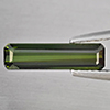 Natural Green Tourmaline Gemstones 1.04 Ct. Octagon Shape 12.5 x 3.4 Mm. Natural Green Tourmaline Gemstones 1.04 Ct. Octagon Shape 12.5 x 3.4 Mm.