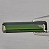 Natural Green Tourmaline Gemstones 0.90 Ct. Octagon Shape 12.4 x 3 Mm. Natural Green Tourmaline Gemstones 0.90 Ct. Octagon Shape 12.4 x 3 Mm.