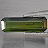 Natural Green Tourmaline Gemstones 1.24 Ct. Octagon Shape 12 x 4 Mm. Natural Green Tourmaline Gemstones 1.24 Ct. Octagon Shape 12 x 4 Mm.