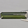 Natural Green Tourmaline Gemstones 1.44 Ct. Octagon Shape 14.2 x 3.6 Mm. Natural Green Tourmaline Gemstones 1.44 Ct. Octagon Shape 14.2 x 3.6 Mm.