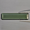 Natural Green Tourmaline Gemstones 1.02 Ct. Octagon Shape 15.8 x 3.9 Mm. Natural Green Tourmaline Gemstones 1.02 Ct. Octagon Shape 15.8 x 3.9 Mm.