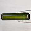 Natural Green Tourmaline Gemstones 2.02 Ct. Octagon Shape 15.8 x 4 Mm. Natural Green Tourmaline Gemstones 2.02 Ct. Octagon Shape 15.8 x 4 Mm.