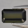 Natural Green Tourmaline Gemstones 0.94 Ct. Octagon Shape 7.4 x 4.1 Mm. Natural Green Tourmaline Gemstones 0.94 Ct. Octagon Shape 7.4 x 4.1 Mm.