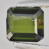 Natural Green Tourmaline Gemstones 0.64 Ct. Octagon Shape 5.3 x 4.3 Mm. Natural Green Tourmaline Gemstones 0.64 Ct. Octagon Shape 5.3 x 4.3 Mm.
