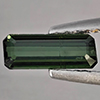 Natural Green Tourmaline Gemstones 0.65 Ct. Octagon Shape 8.2 x 3 Mm. Natural Green Tourmaline Gemstones 0.65 Ct. Octagon Shape 8.2 x 3 Mm.