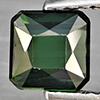 Natural Green Tourmaline 0.76 Ct. Octagon Shape 5.7 x 5 Mm Gemstone From Nigeria