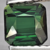 Natural Green Tourmaline 0.90 Ct. Octagon Shape 5.2 x 5.2 Mm Gemstone From Nigeria
