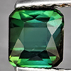 Natural Green Tourmaline 0.70 Ct. Octagon Shape 5.1 x 4.8 Mm Gemstone From Nigeria