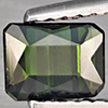 Natural Green Tourmaline 0.85 Ct. Octagon Shape 6 x 4.7 Mm Gemstone From Nigeria