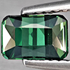 Natural Green Tourmaline 0.99 Ct. Octagon Shape 6.9 x 4.6 Mm Gemstone From Nigeria
