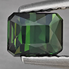 Natural Green Tourmaline 0.79 Ct. Octagon Shape 5.5 x 4.3 Mm Gemstone From Nigeria