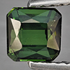 Natural Green Tourmaline 0.82 Ct. Octagon Shape 5.3 x 5.3 Mm Gemstone From Nigeria