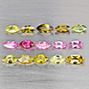 Natural Fancy Color Tourmaline Gemstones 1.90 Ct. 15 Pcs. Marquise Shape And Mixed Size Natural Fancy Color Tourmaline Gemstones 1.90 Ct. 15 Pcs. Marquise Shape And Mixed Size
