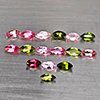 Natural Fancy Color Tourmaline Gemstones 2.00 Ct. 16 Pcs. Marquise Shape and Mixed Size Natural Fancy Color Tourmaline Gemstones 2.00 Ct. 16 Pcs. Marquise Shape and Mixed Size