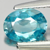 0.99 Ct. Elegant Clean Natural Blue Zircon Cambodia Gem