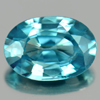 1.11 Ct. Clean Oval Natural Gem Blue Color Zircon