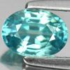 1.32 Ct. Scintillating Natural Blue Zircon Cambodia Gem
