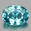 1.37 Ct. Alluring Oval Shape Natural Gem Blue Zircon