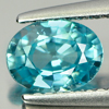 1.29 Ct. Luxurious Oval Natural Blue Zircon Cambodia