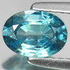 1.09 Ct. Calibrate Size Natural Blue Zircon Cambodia