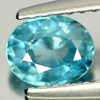 0.84 Ct. Magically Natural Blue Color Zircon Cambodia