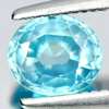 1.09 Ct. Incredible Oval Natural Blue Zircon