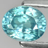 1.26 Ct. Charming Oval Natural Gem Blue Color Zircon