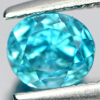 1.28 Ct. Oval Shape Natural Blue Color Zircon