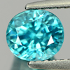 1.99 Ct. Nice Cutting Oval Shape Natural Blue Zircon From Cambodia