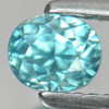 1.33 Ct. Nice Oval Shape Natural Blue Zircon Gem