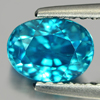 1.84 Ct. Interesting Oval Shape Natural Blue Color Zircon