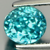 1.59 Ct. Incredible Natural Blue Zircon Cambodia Gem
