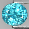 1.93 Ct. Oval Shape Natural Gem Blue Color Zircon
