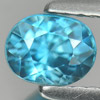 1.18 Ct. Attractive Oval Shape Natural Gem Blue Color Zircon