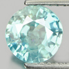 1.41 Ct. Round Shape Natural Gem Blue Color Zircon