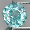 1.32 Ct. Good Color Round Natural Gem Blue Color Zircon