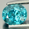 1.40 Ct. Captivating Natural Blue Zircon Cambodia Gem