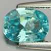 1.44 Ct. Attractive Oval Shape Natural Blue Zircon Gem