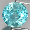 1.83 Ct. Attractive Round Natural Gem Blue Zircon