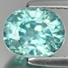 1.84 Ct. Good Color Oval Shape Natural Gem Blue Zircon