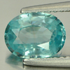 1.79 Ct. Oval Shape Natural Blue Zircon Cambodia Gem