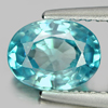 1.48 Ct. Oval Shape Natural Blue Zircon Cambodia Gem