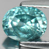 2.17 Ct. Clean Nice Oval Natural Blue Color Zircon Gem