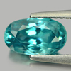 2.42 Ct. Nice Oval Shape Natural Blue Zircon Gemstone