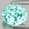 1.45 Ct. Oval Shape Natural Blue Zircon Cambodia Gem