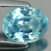Good Cutting 1.79 Ct. Oval Shape Natural Gem Blue Zircon