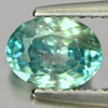 1.73 Ct. Alluring Natural Gem Blue Zircon Oval Shape