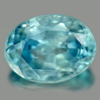 Charming Gem 1.46 Ct. Oval Shape Natural Blue Zircon