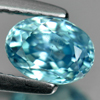 Natural Gemstone 1.33 Ct. Nice Oval Shape Blue Color Zircon