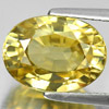 Yellow Zircon 7.86 Ct. Clean Oval Shape 12 x 8.8 Mm. Natural Gemstone Cambodia